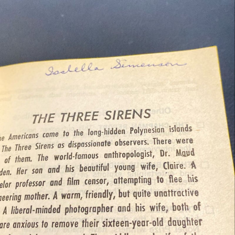 The Three Sirens