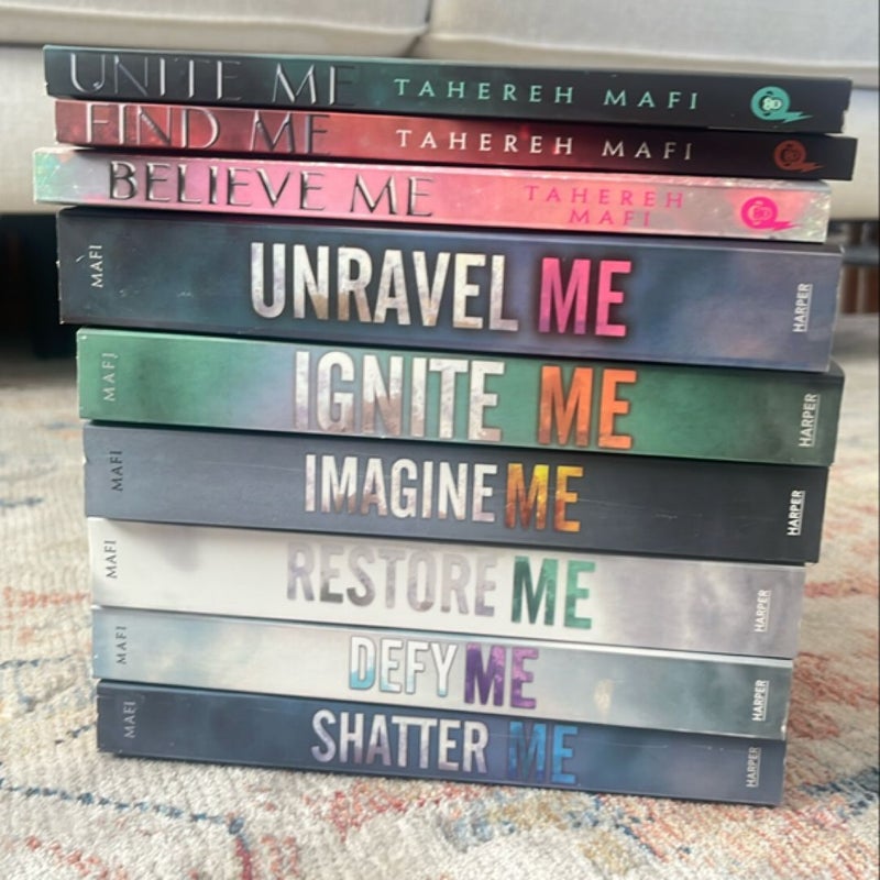 Shatter Me 9-Book Set (Complete Series)