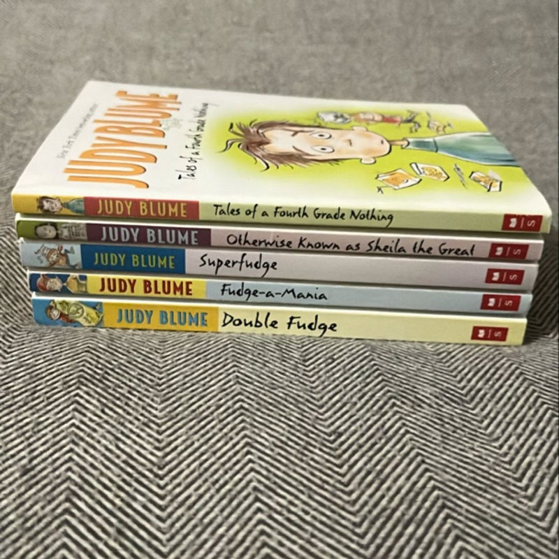 “Fudge” Series: Complete Set of 5 Books