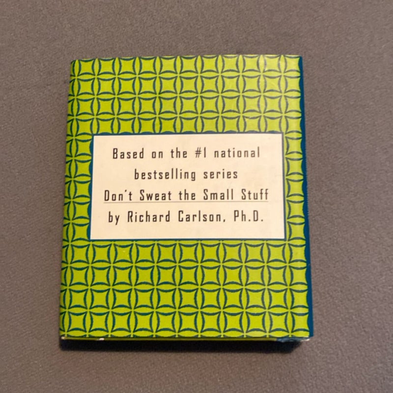 A Don't Sweat the Small Stuff Treasury (mini book)