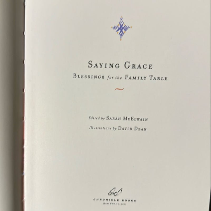 Saying Grace