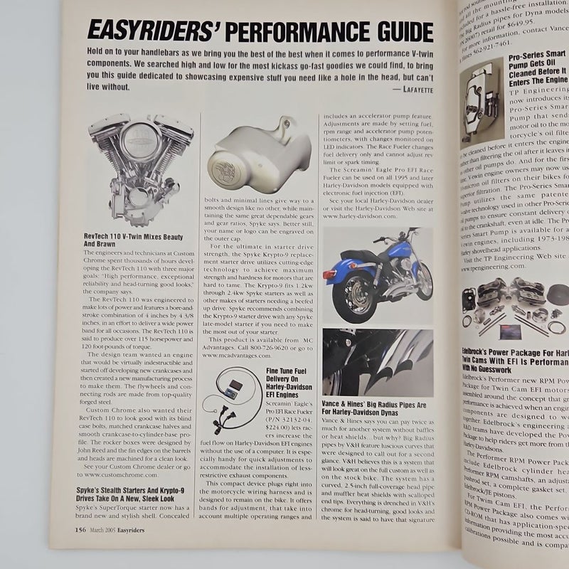 Easyriders March 2005