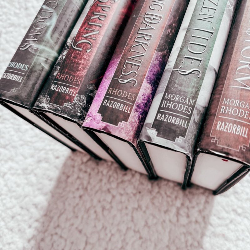Fallen Kingdom Series Hardcover by Morgan Rhodes, Hardcover | Pangobooks