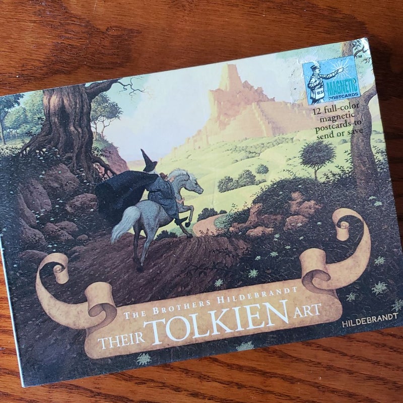 Tolkien Magnet Postcard Book