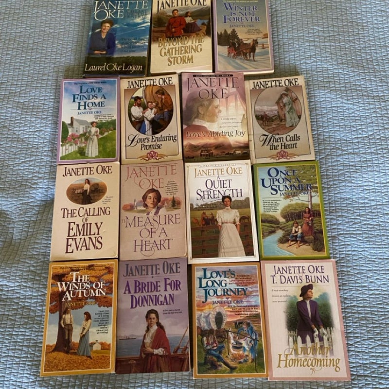 15 Janet Oke Books