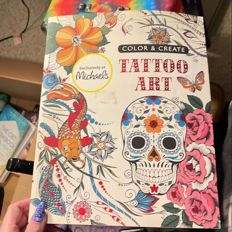 Tattoo Coloring Book