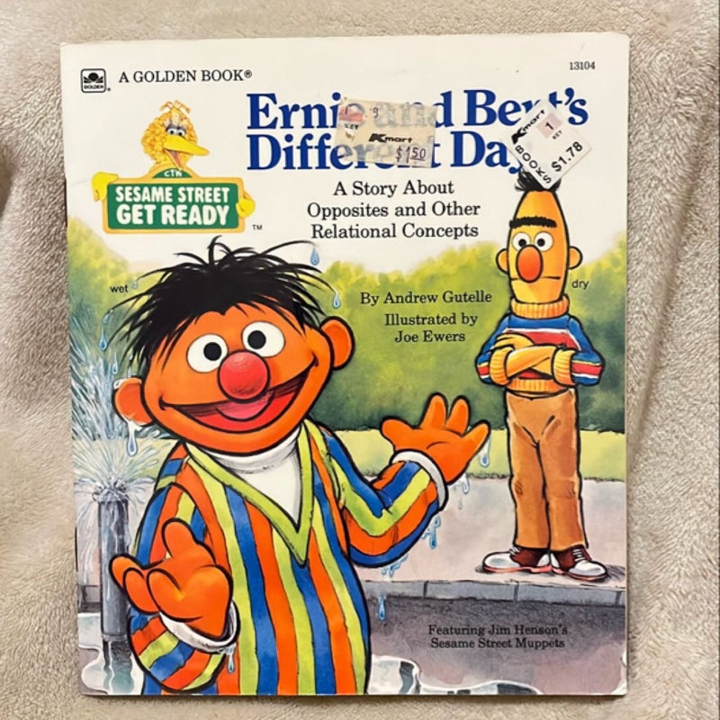 Ernie and Bert’s Different Day