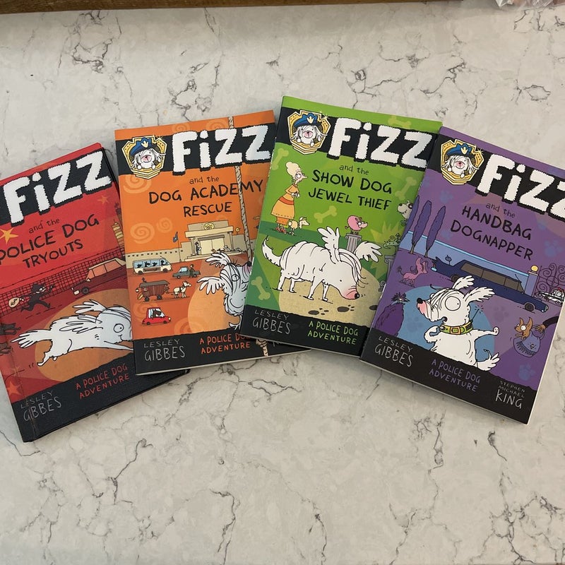 Fizz and the Police Dog Tryouts books 1-4