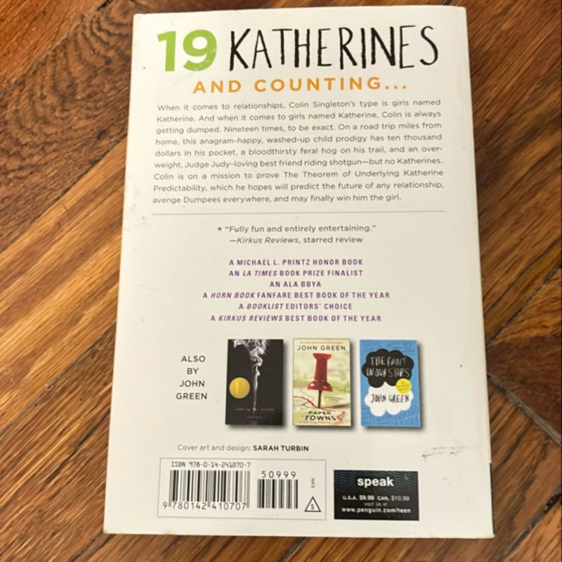 An Abundance of Katherines