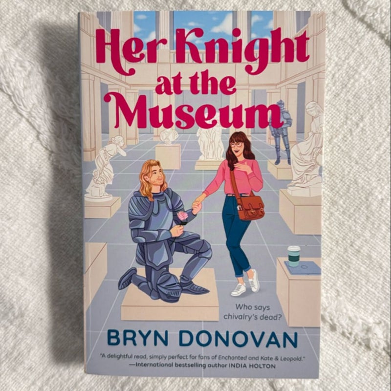 Her Knight at the Museum