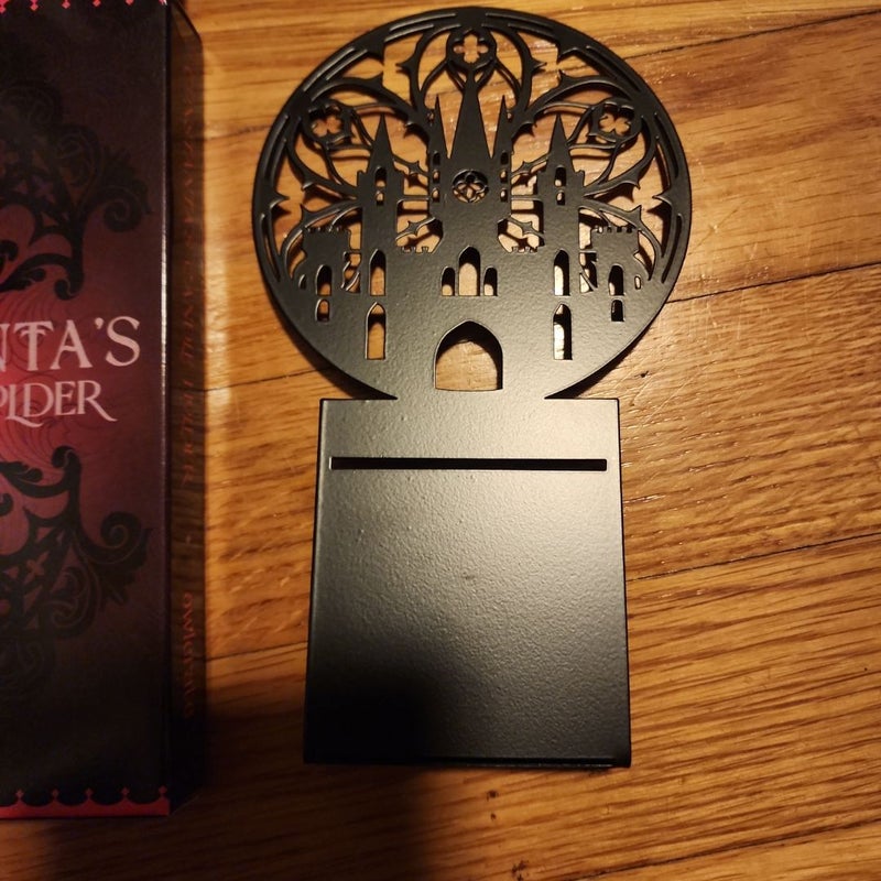 Owlcrate constanta's candle holder a dowery of blood