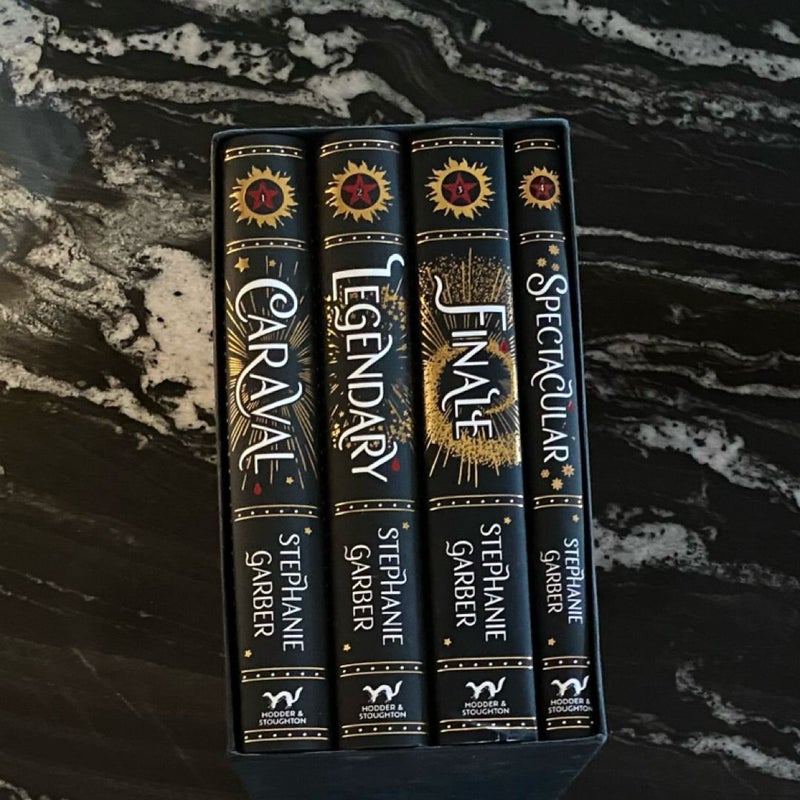 The Return To Caraval complete box set - UK edition