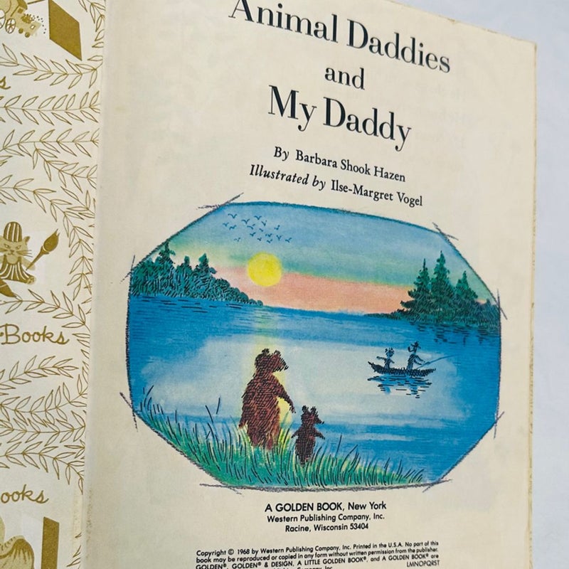 Vintage 1968- LGB- Animal Daddies and My Daddy
