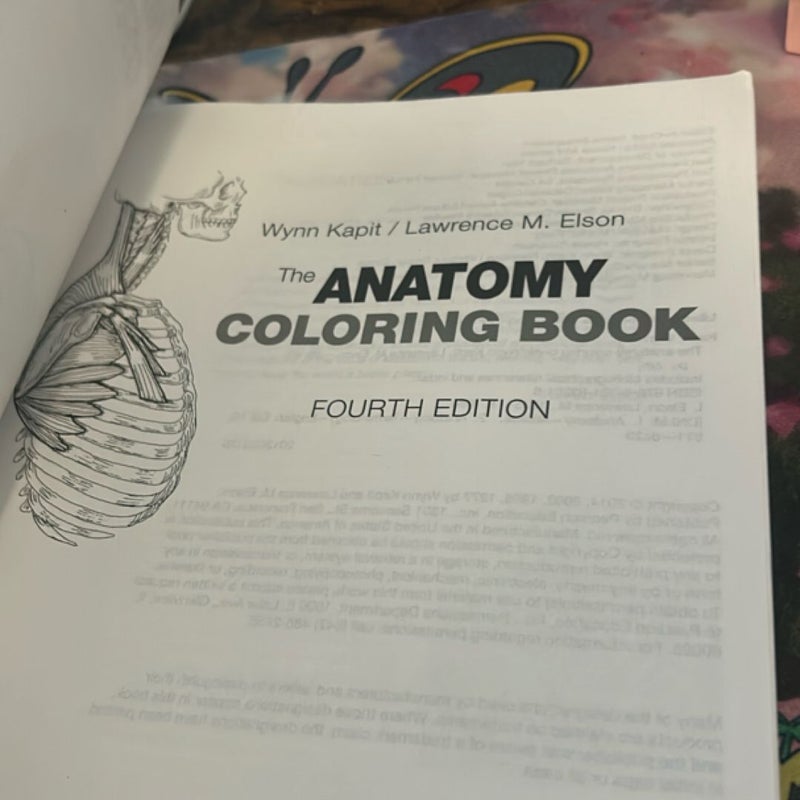 The Anatomy Coloring Book