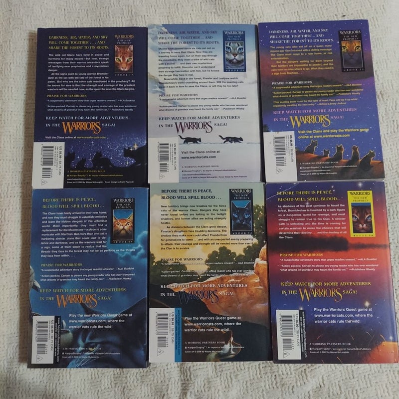 Warriors: The New Prophecy 1-6