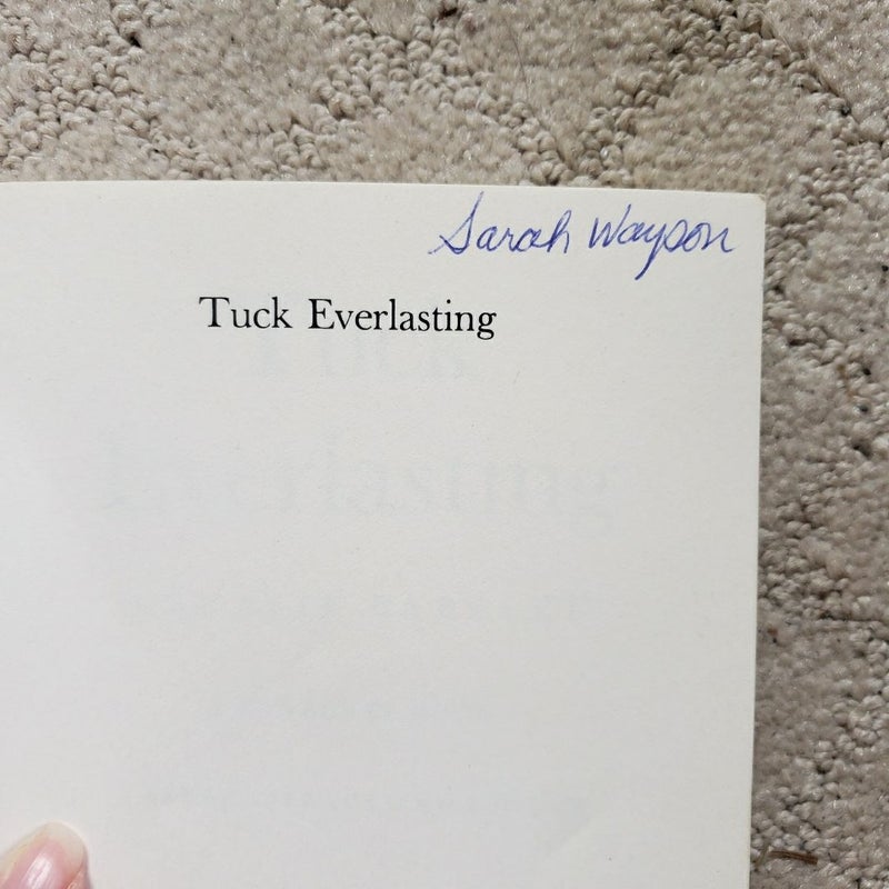 Tuck Everlasting (12th Sunburst Printing, 1989)