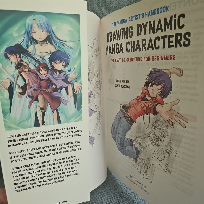 Drawing Dynamic Manga Characters