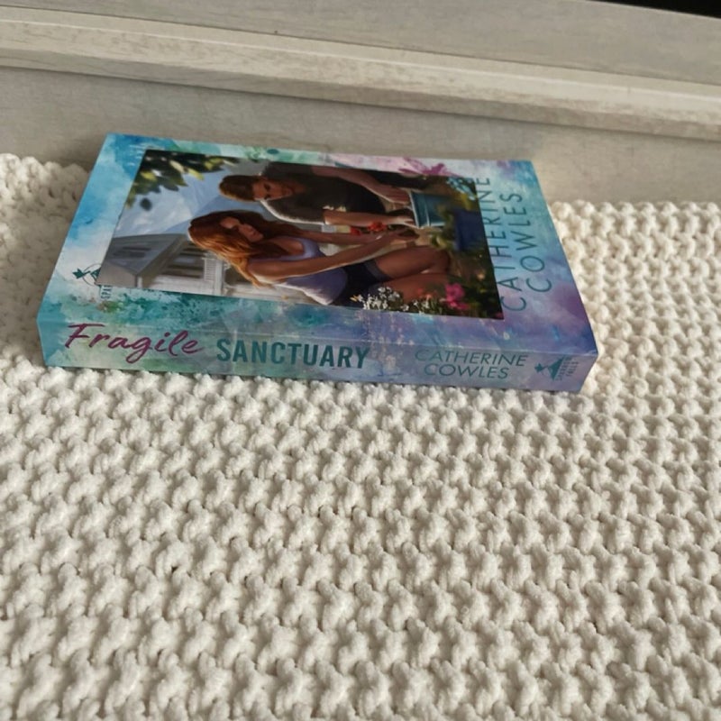 OOP Catherine Cowles indie cover Fragile Sanctuary signed & personalized