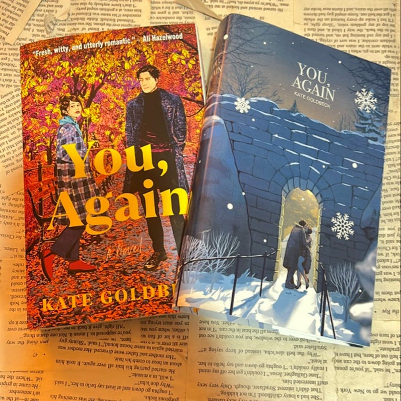 You, Again SIGNED (art and bonus jacket) 