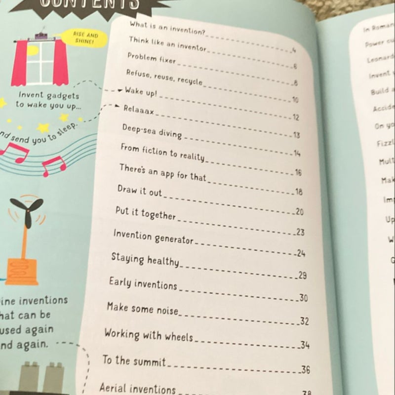 Usborne Steam Inventions Scribble Book