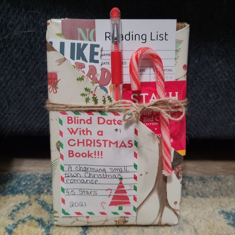 Blind date with a Christmas book