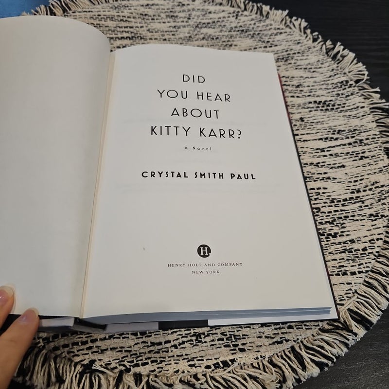 Did You Hear about Kitty Karr?