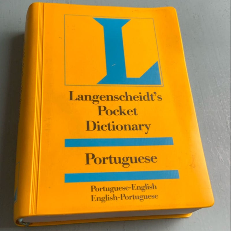 Langenscheidt's Pocket Dictionary Portugese