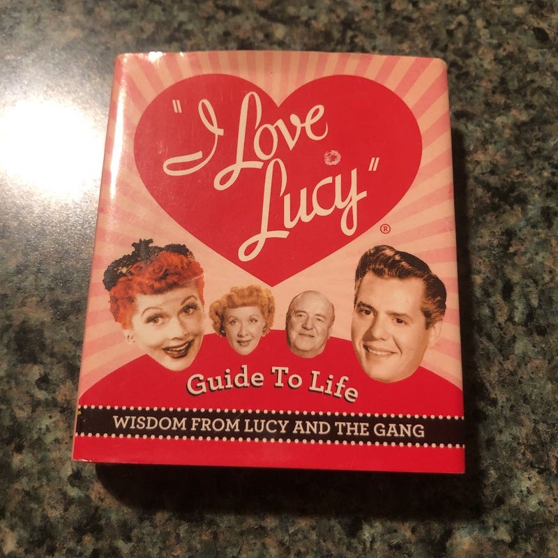 mini I love Lucy guide to life book