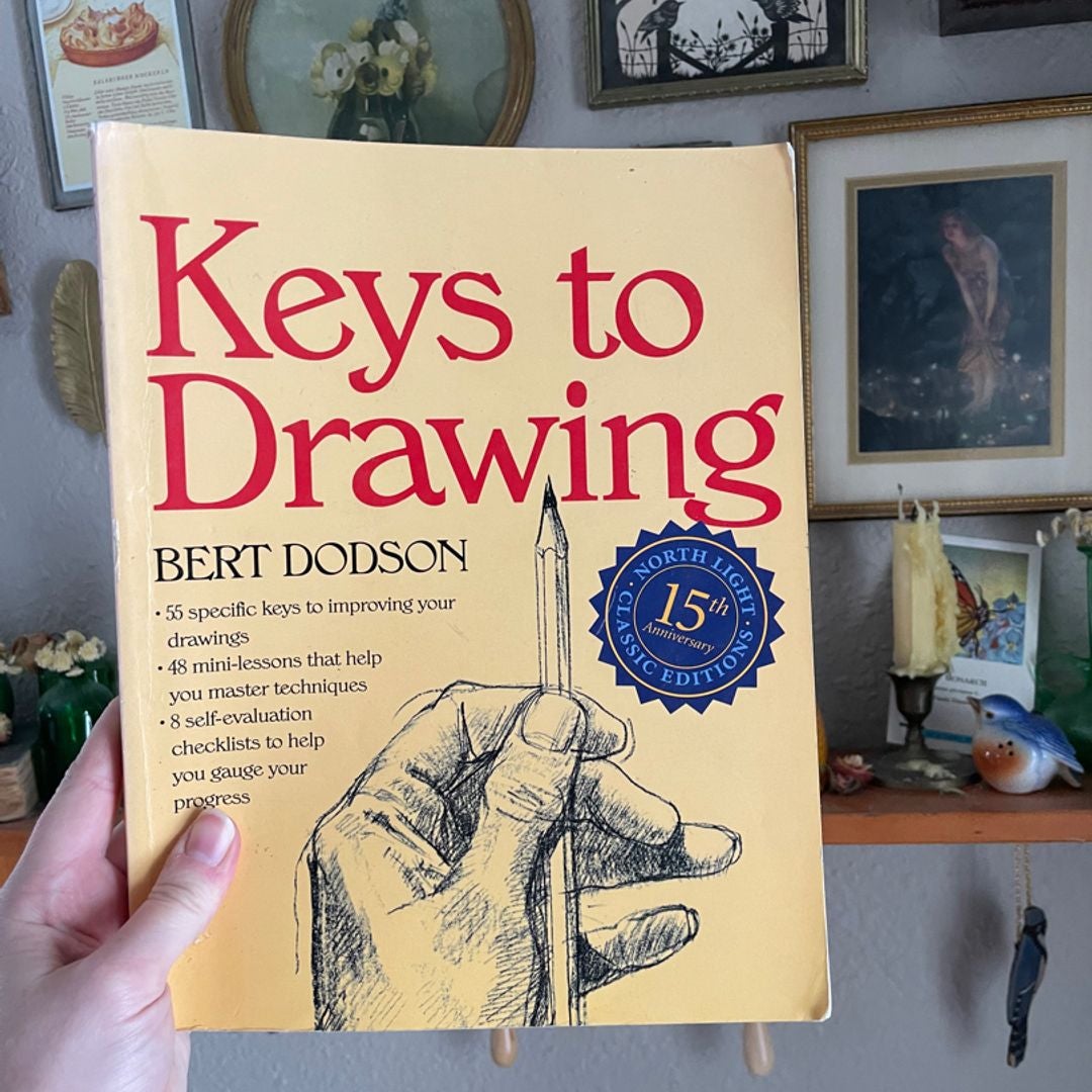 KEYS TO DRAWING by Bert Dodson - Art Book 