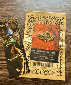 Fairyloot Exclusive Special Edition of Ember in the Ashes Pin & Bookmark
