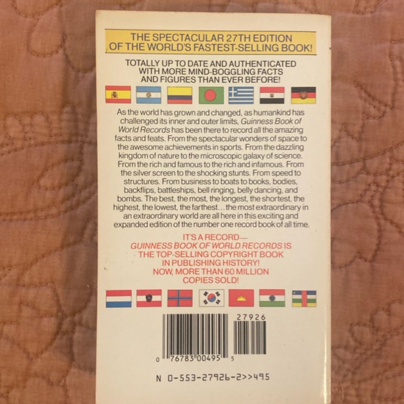 Guinness Book of World Records, 1989