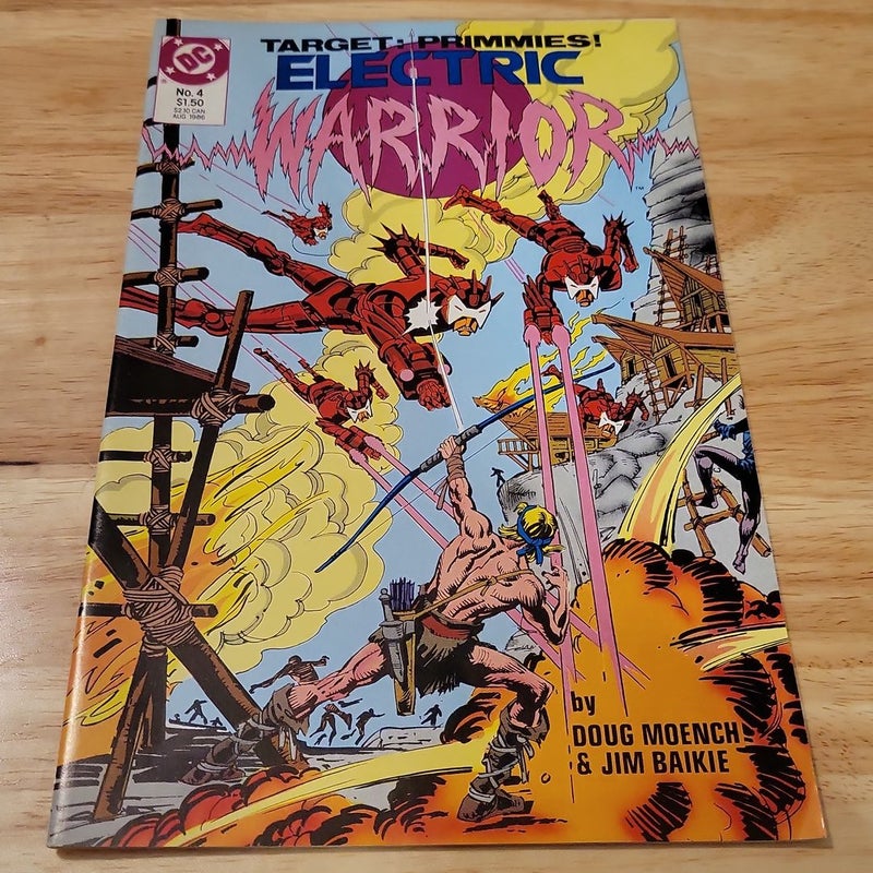 Electric Warrior #4 (1986)