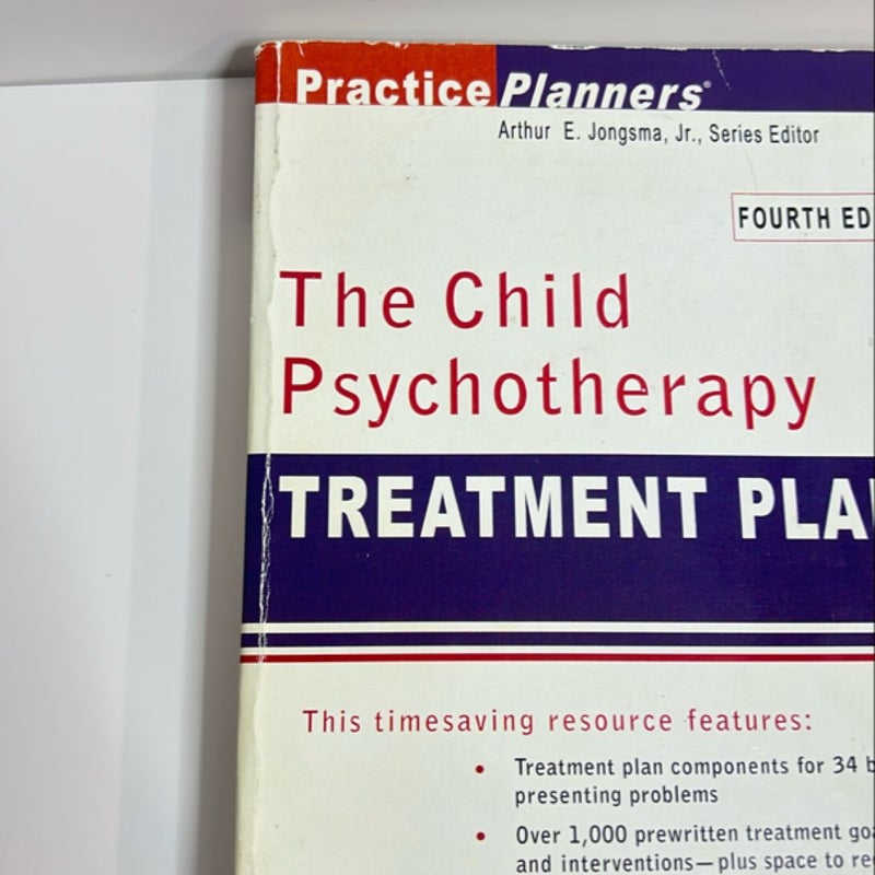 The Child Psychotherapy Treatment Planner