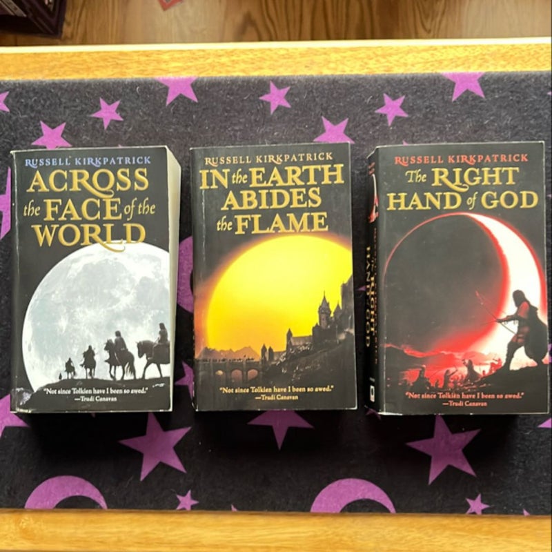 Across the Face of the World - Books 1-3