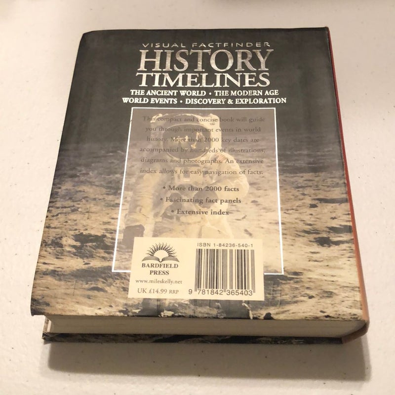 Visual Factfinder History Timelines
