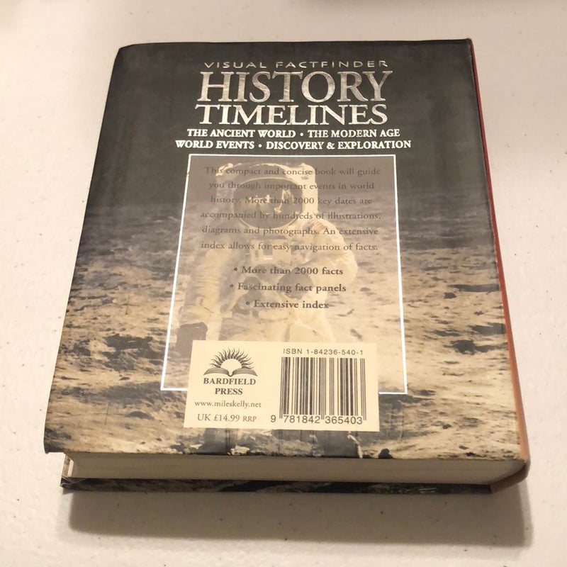 Visual Factfinder History Timelines by Rupert Matthews
