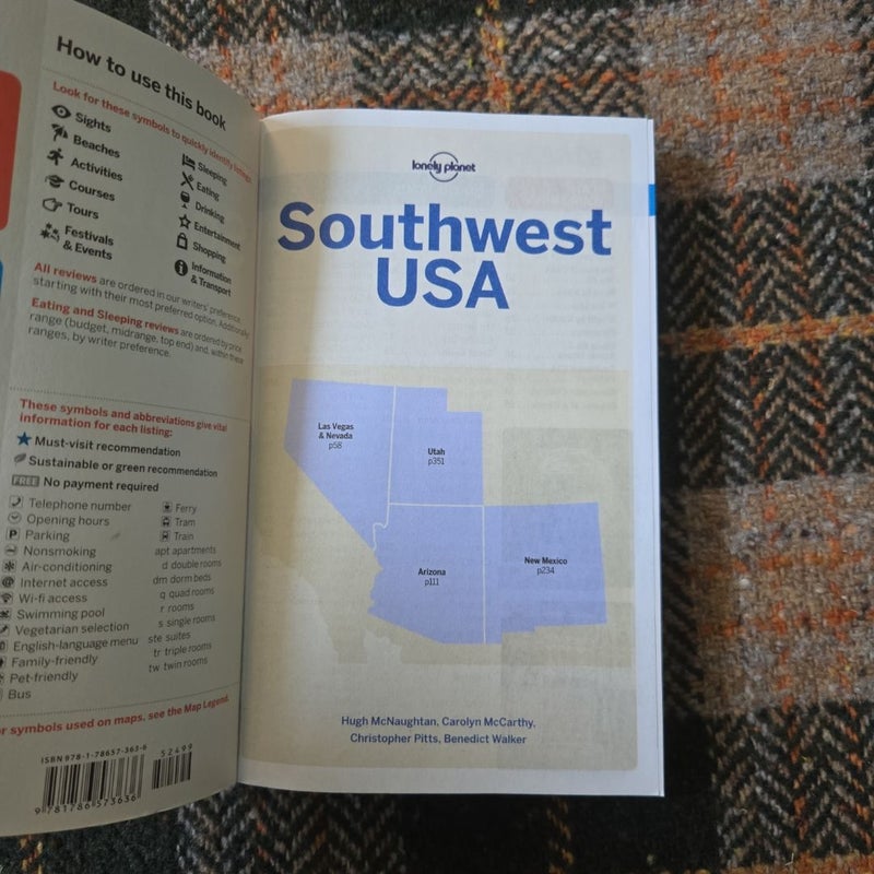 Lonely Planet Southwest USA 8