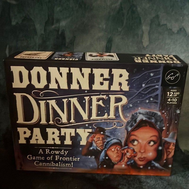 Chronicle Books Donner Dinner Party: a Rowdy Game of Frontier Cannibalism! (Weird Games for Parties, Wild West Frontier Game)