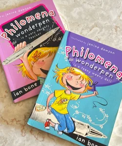 Philomena Wonderpen bundle of 2 books