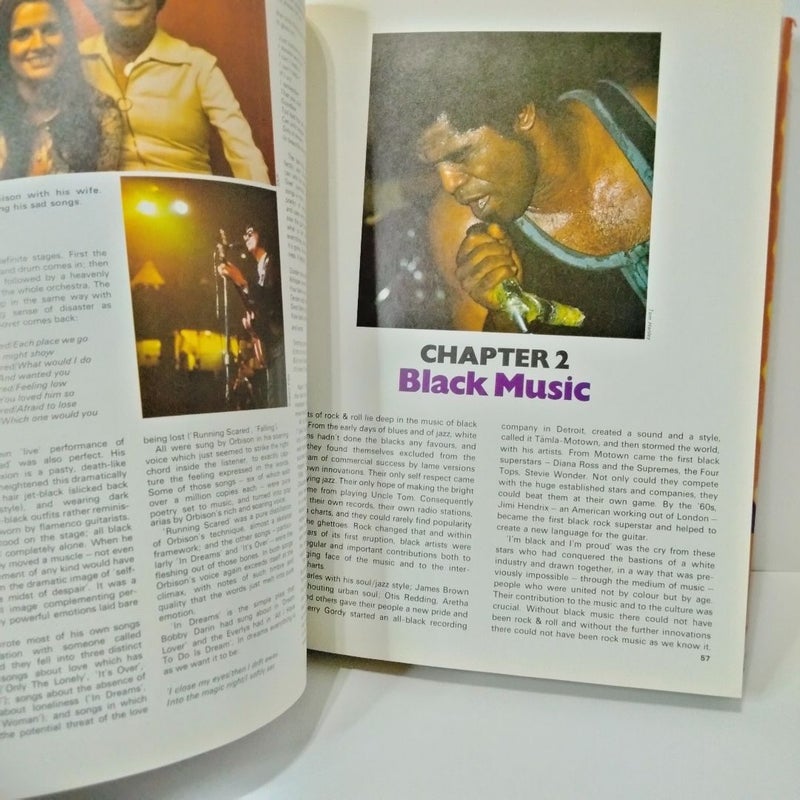 The Stars and Superstars of Rock  (1974 Antiquarian) Published in London England 12 X 9 in.