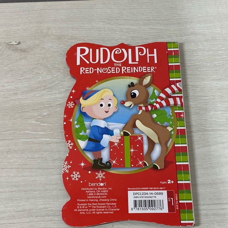 Lot of Three Rudolph the Red Nosed Reindeer Board Books