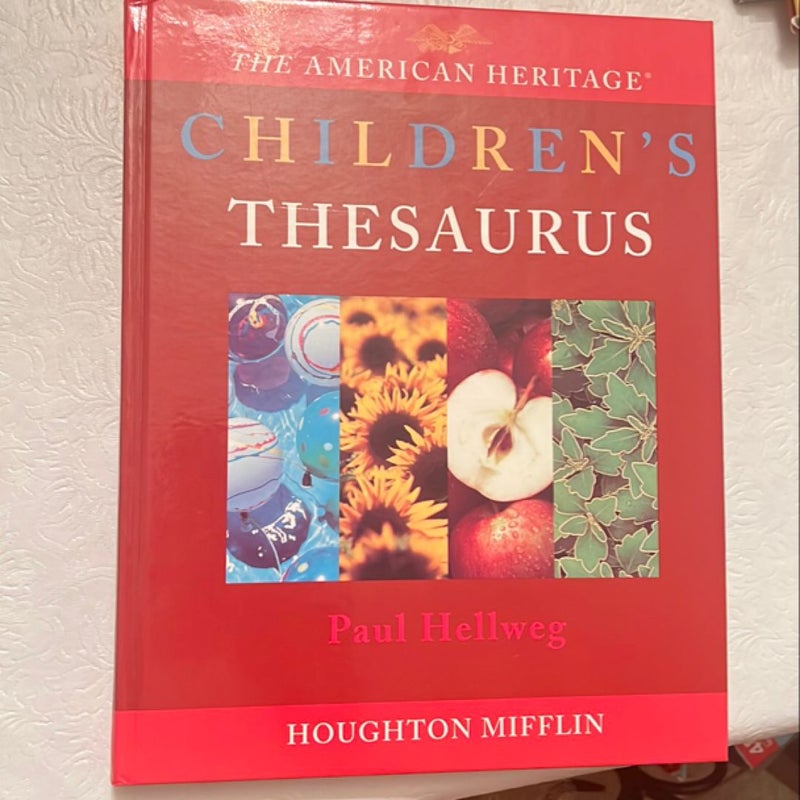 The American Heritage Children's Thesaurus