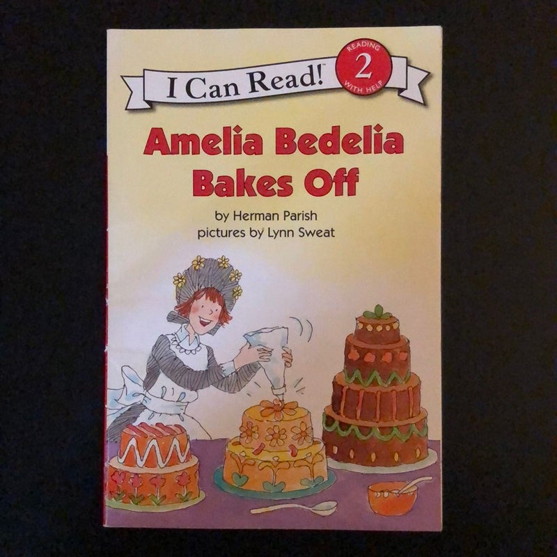 2 Books including Amelia Bedelia Bakes Off / Level 2