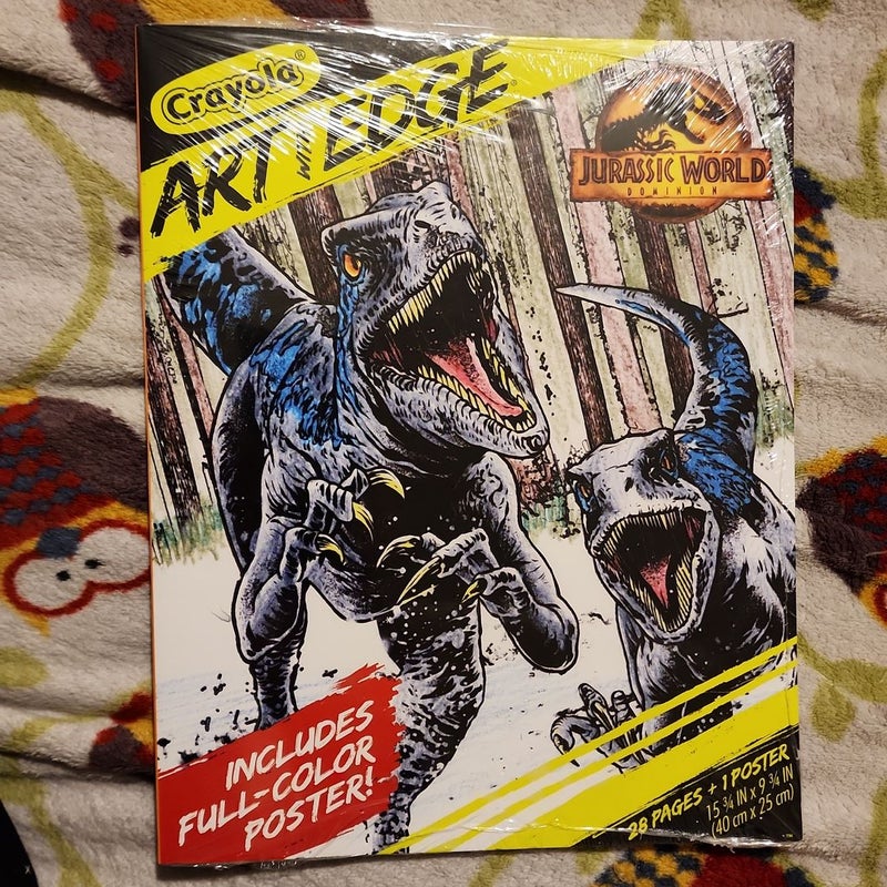 Crayola Art With Edge Jurassic World Coloring Book