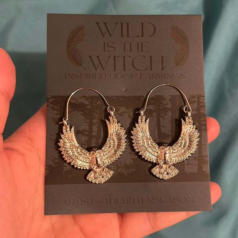 Wild is the witch earrings (fairy loot)