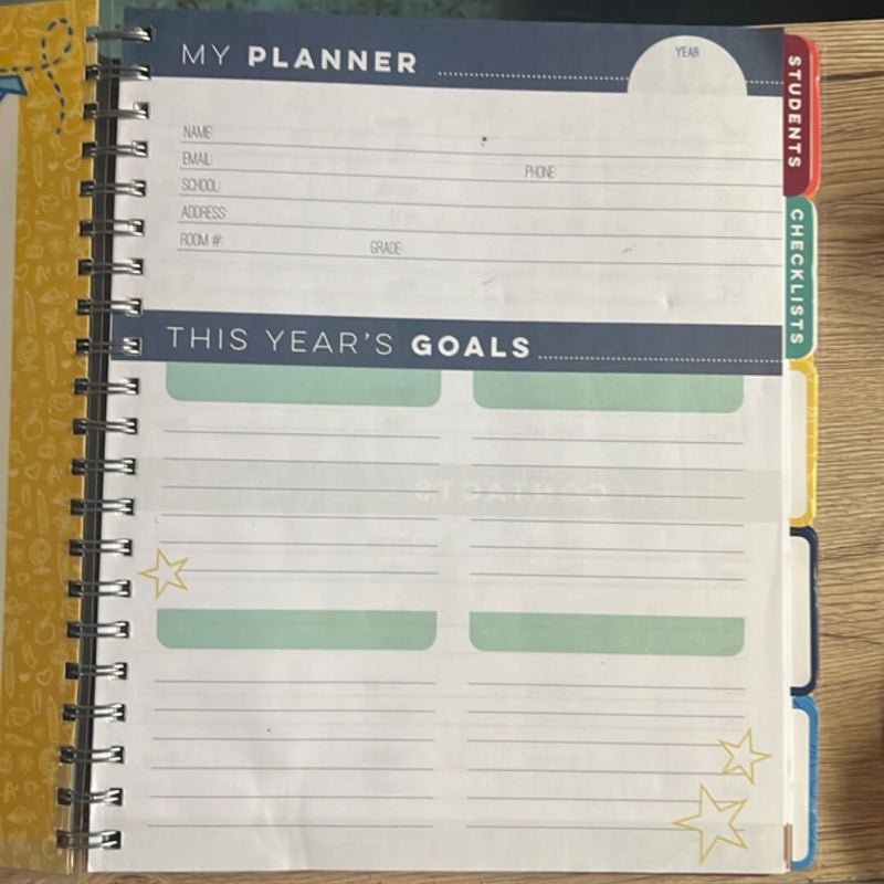 3 Birds Design:  Teacher Planner