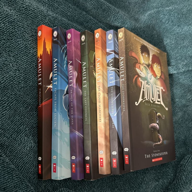 Amulet Books 1-7 