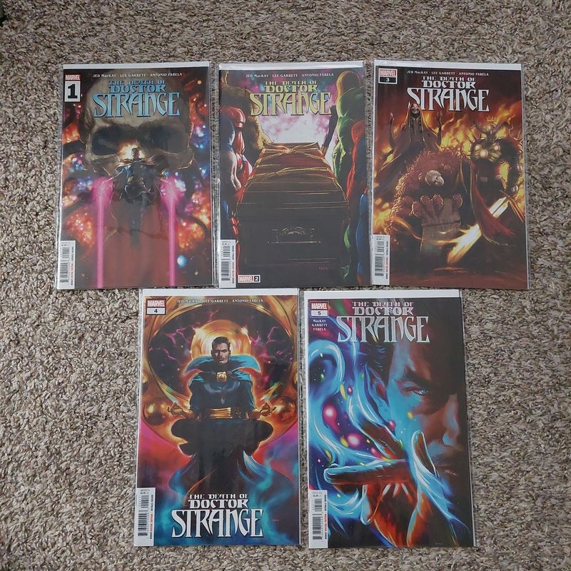 The Death of Doctor Strange issues #1-5