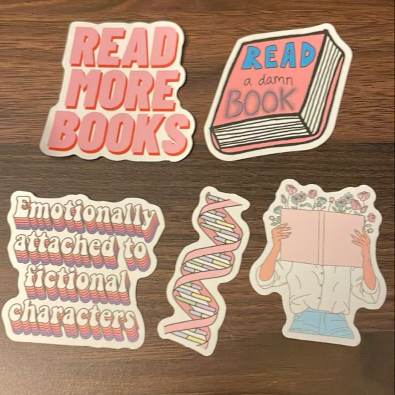 Bookish Stickers