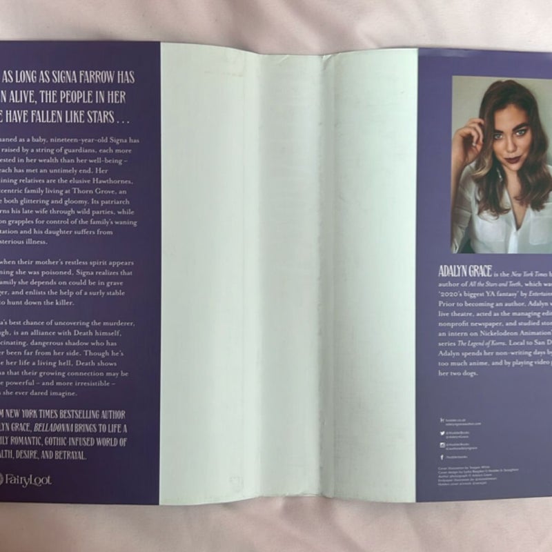 Belladonna — Fairyloot, Handsigned 